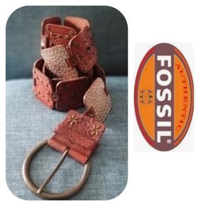 FOSSIL AUTHENTIC LEATHER HIP BELT